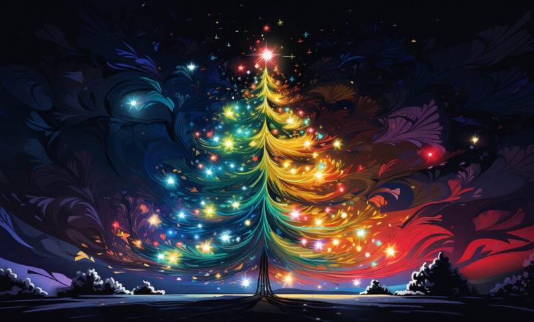 Christmas Art Drawing