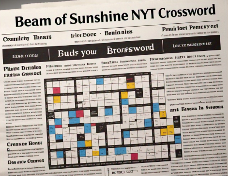 Beam of Sunshine NYT Crossword