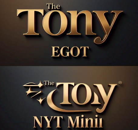 each of the letters in egot nyt mini​