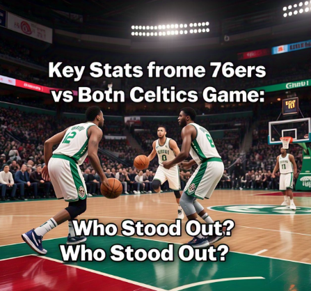 76ers vs Boston Celtics match player stats