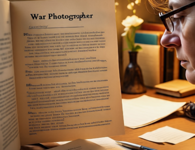 war photographer analysis